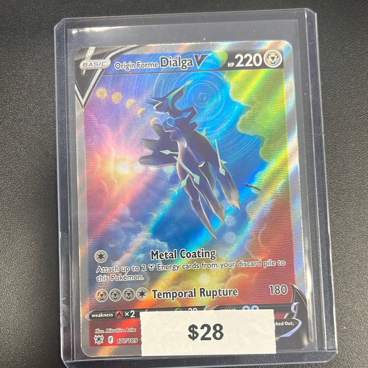 Pokémon Origin Forme Dialga V Astral Radiance Alt Art 177/189