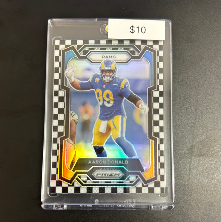 2023 Prizm Aaron Donald Checkerboard 