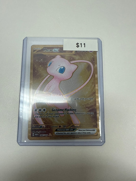 151 Metal Mew Ex Promo #205/165