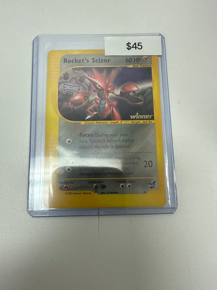 Pokemon Rocket’s Scizor Winner 