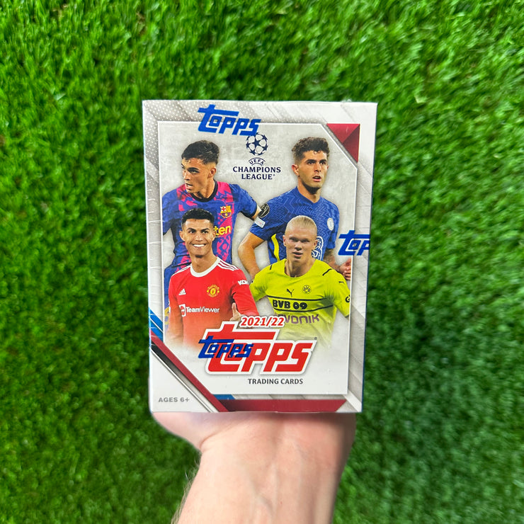 2021/22 Topps Champions League Soccer Blaster Box