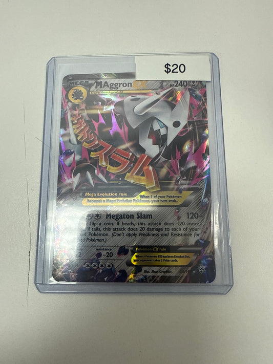 Pokemon M Aggron Ex #94/160