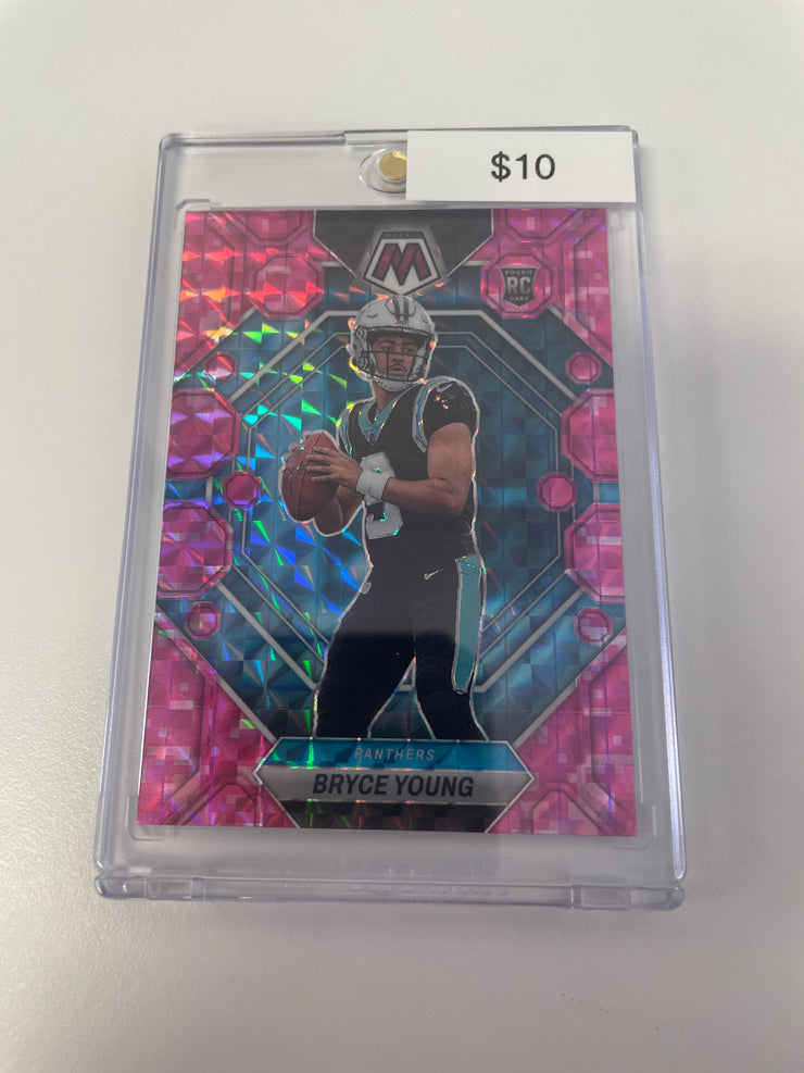 2023 Mosaic Bryce Young Reactive Pink Rookie 