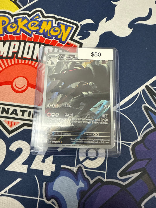 Pokemon Houndoom Shrouded Art #066/064