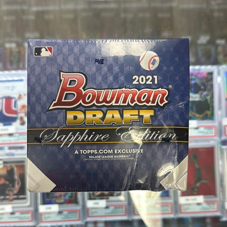 2021 Bowman Draft Sapphire Edition Hobby Box