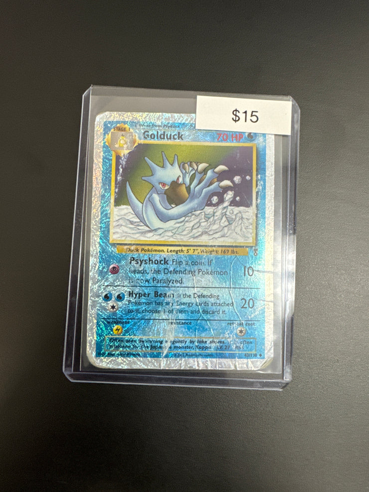 Pokemon Legendsry Reverse Holo Golduck 43/110