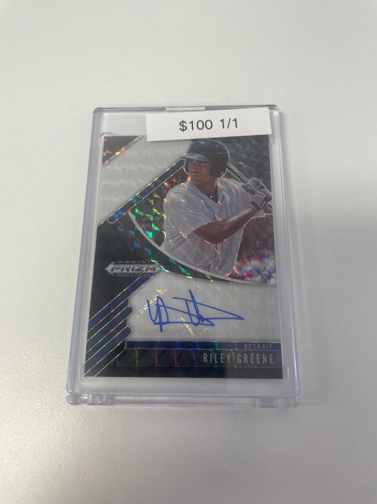 2020 Prizm DP Riley Greene 1/1 Auto 