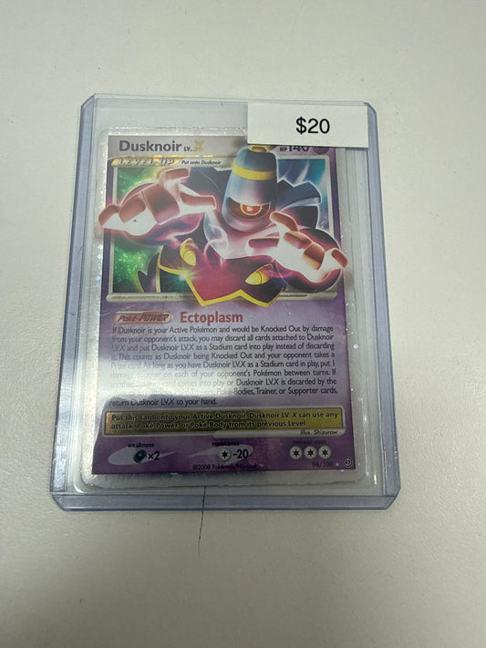 Pokemon Dusknoir Lv. X #96/100