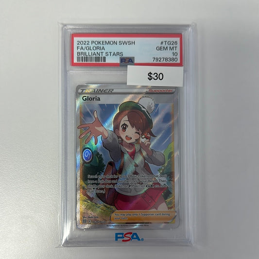 2022 Pokemom Brilliant Stars Gloria #TG26 PSA 10