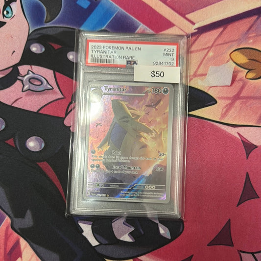 Pokémon Tyranitar 222 PSA 9