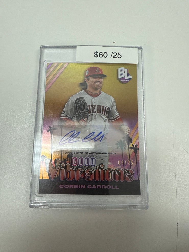 2024 Big League Corbin Carroll Gold Auto /25 