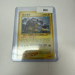 Pokemon Japanese Raikou Holo #243