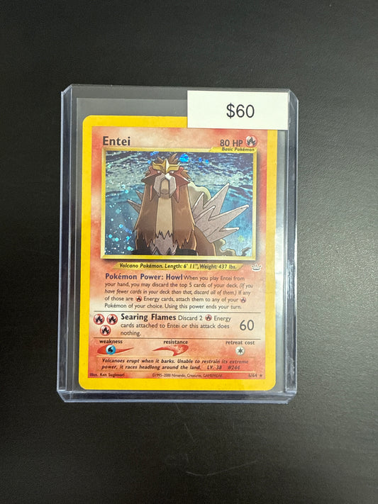 Pokémon Entei Holo 6/64