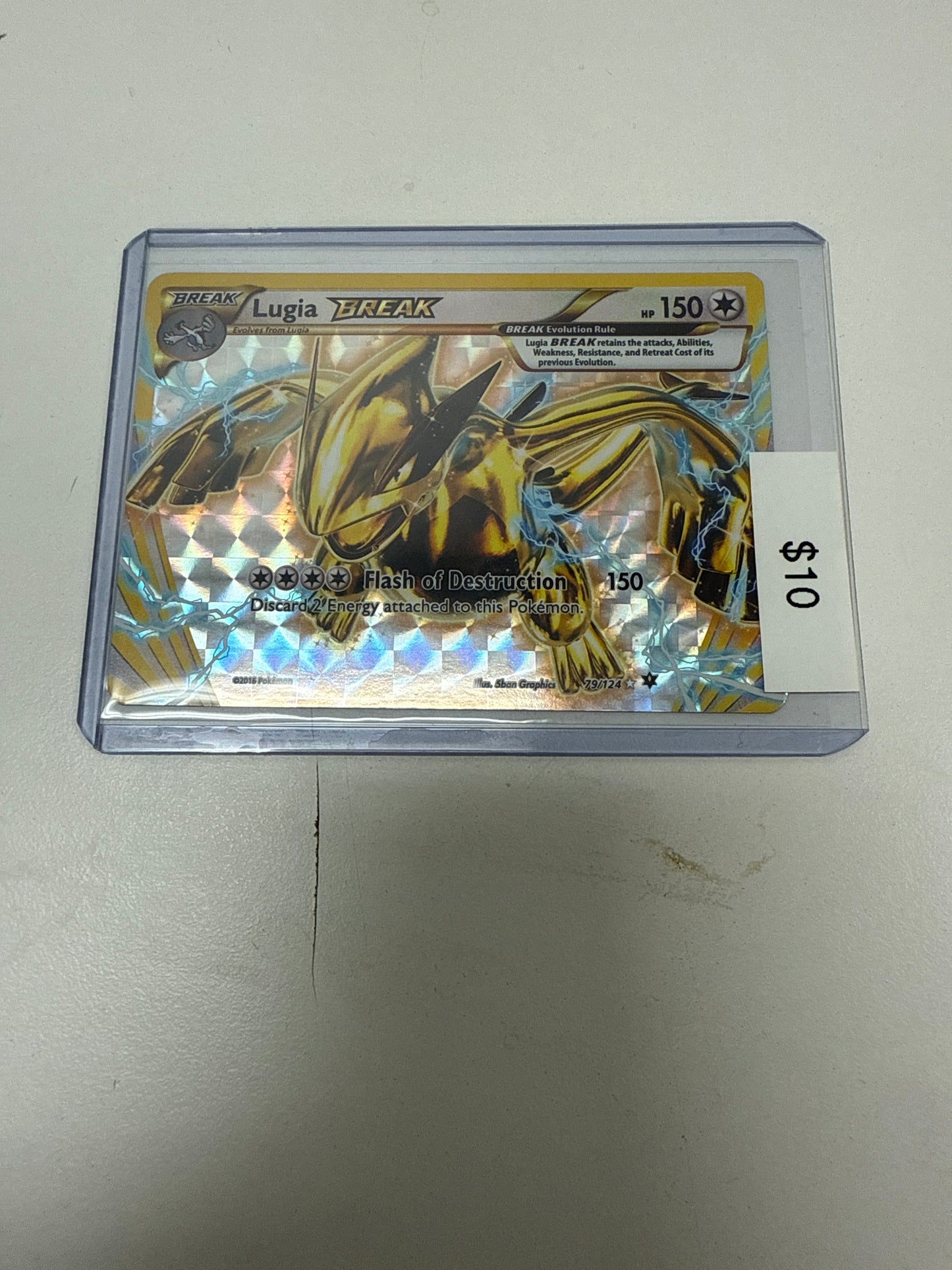 Pokemon Lugia Break Top Half #79/124