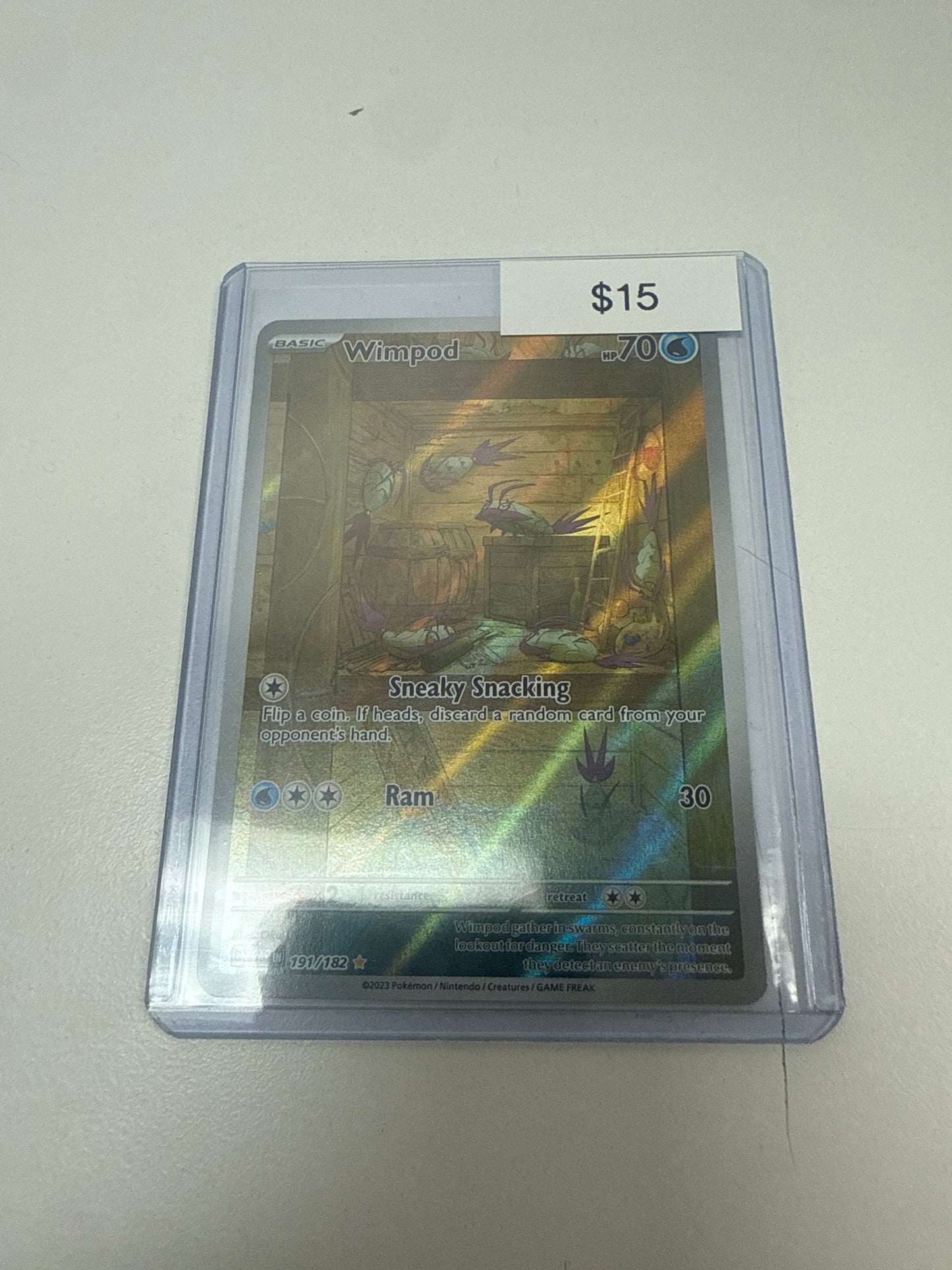 Pokemon Wimpod #191/182