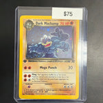 Pokemon Dark Machamp 10/82 1st ED. Holo NM