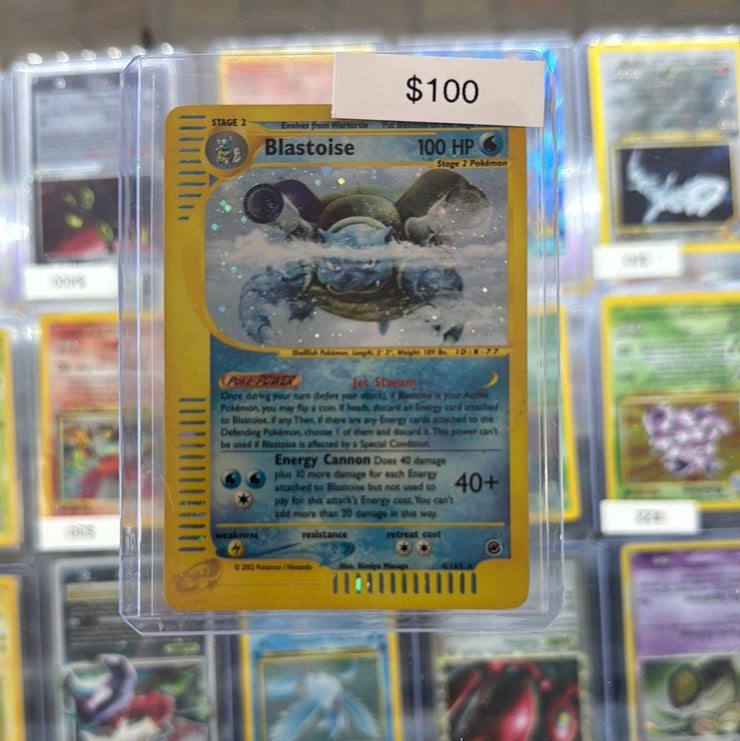 Pokémon Blastoise Expedition Holo 4/165