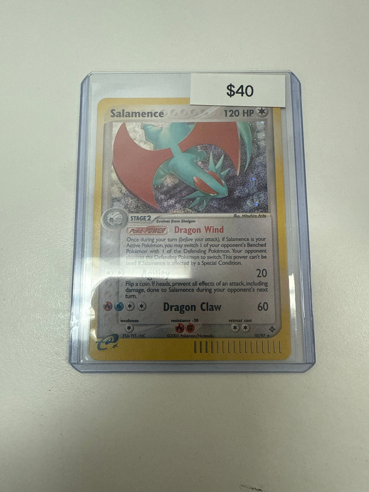 Pokemon Salamence Holo #10/97