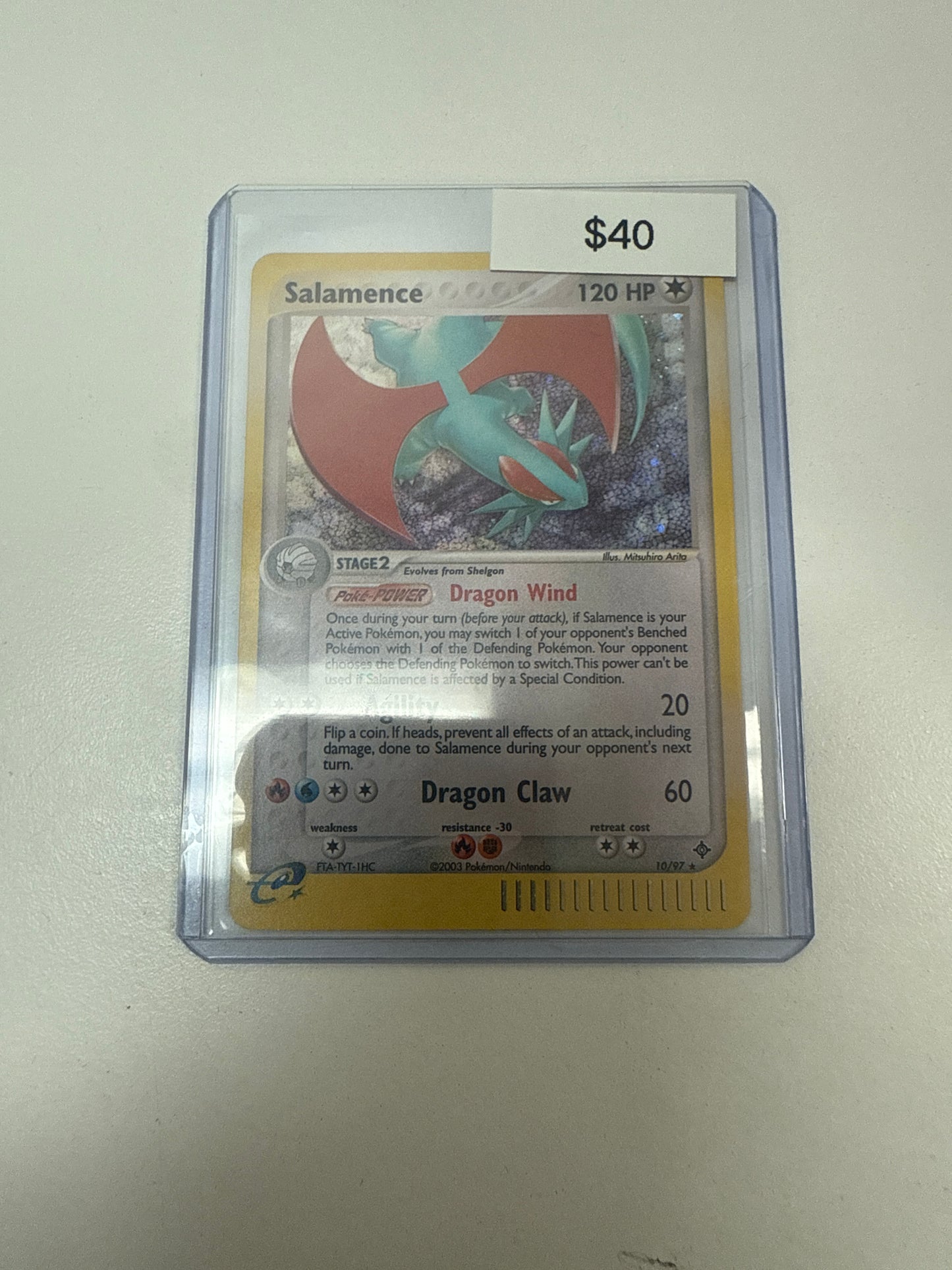 Pokemon Salamence Holo #10/97