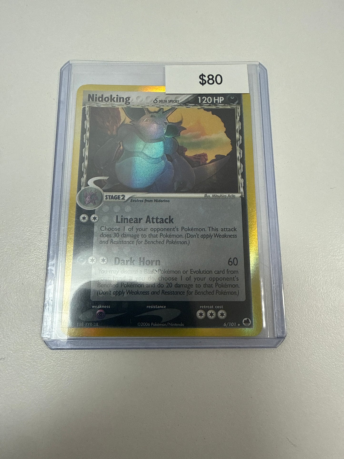 Pokemon Nidoking 6/101 MP