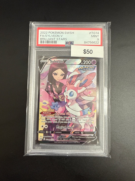 Pokémon Sylveon V PSA 9