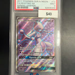 Pokemon Mewtwo GX #72 PSA 9