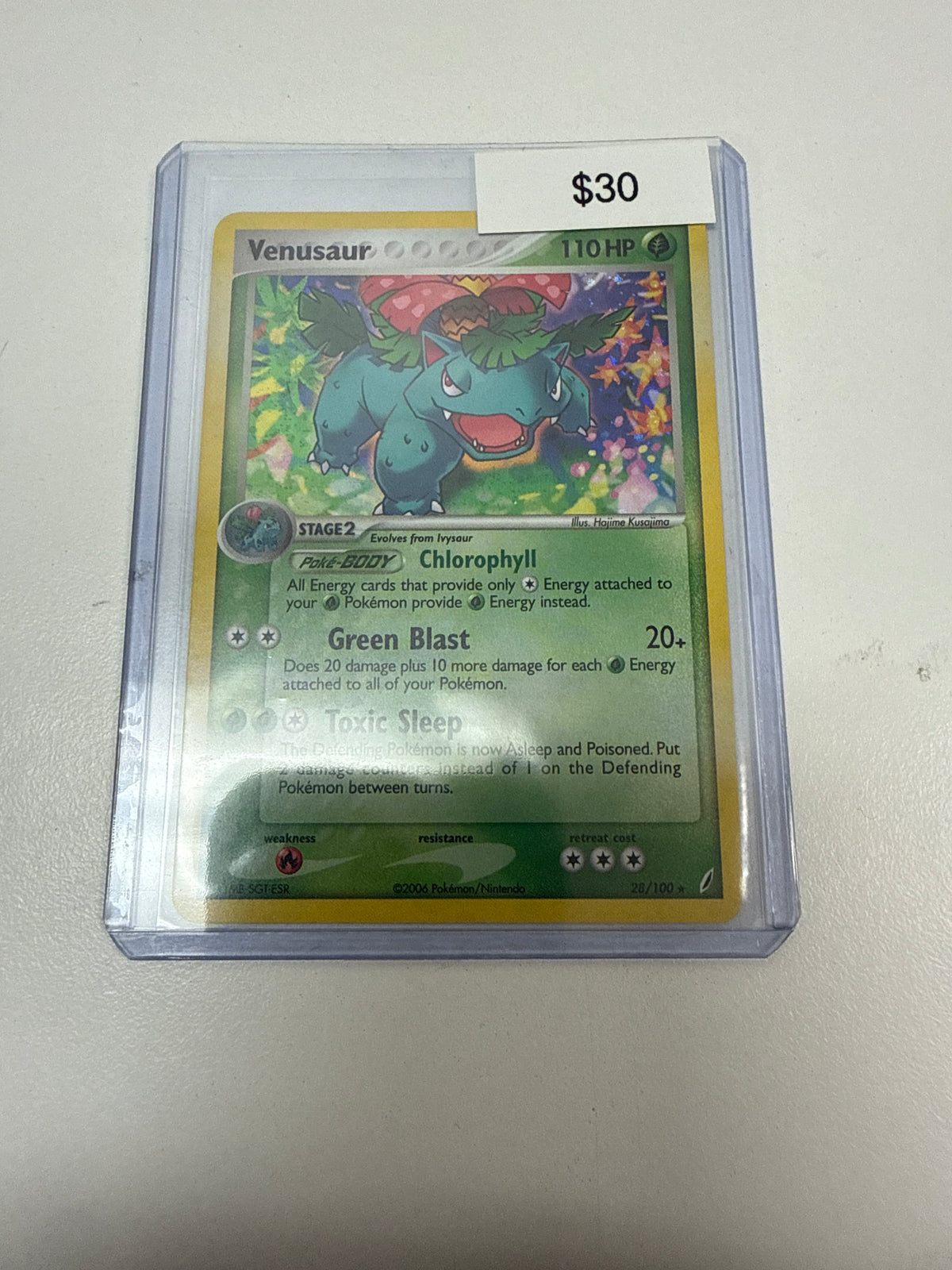 Pokemon Venusaur Holo #28/100