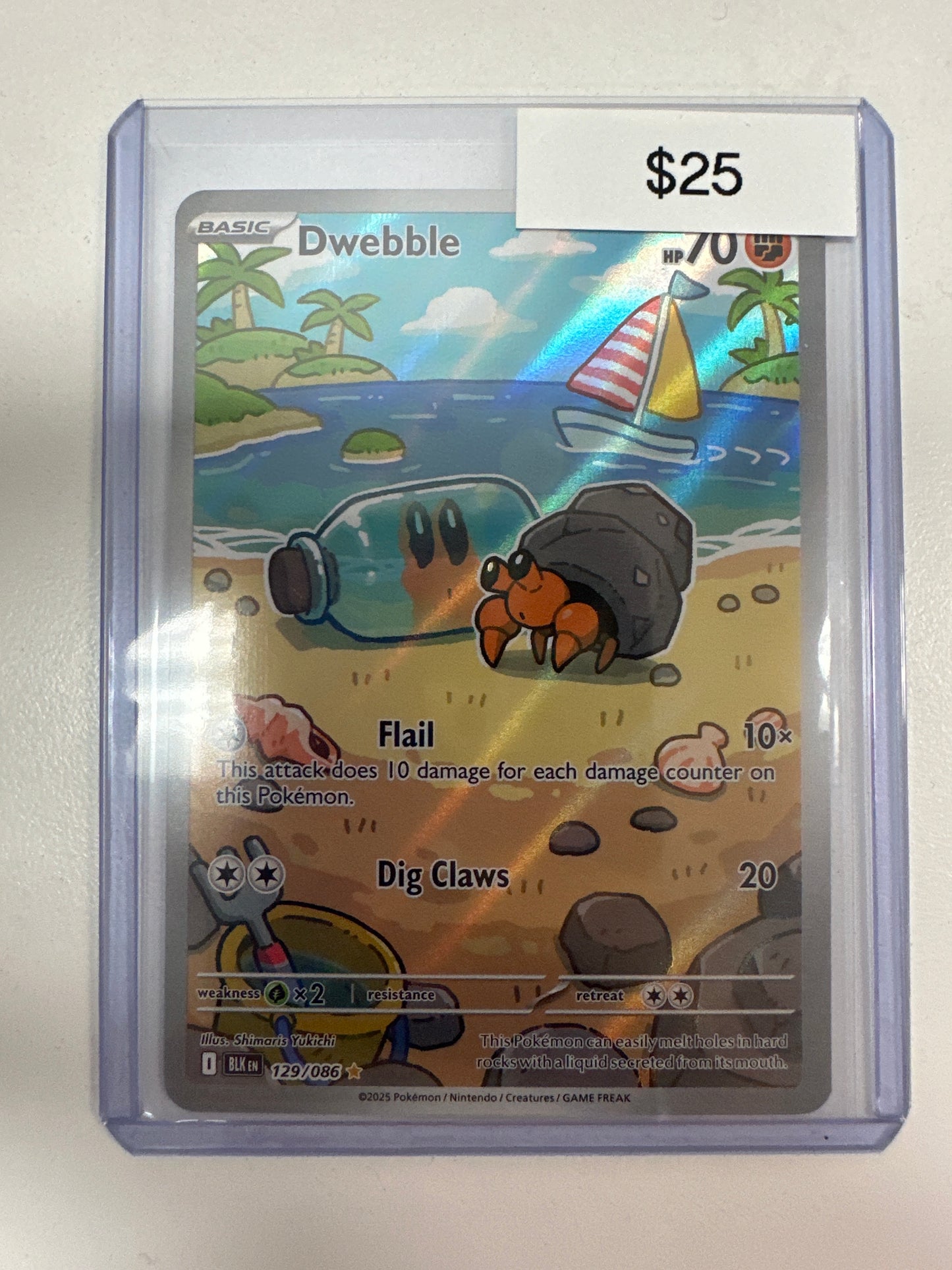 Pokemon Dwebble 129/086