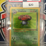 Pokemon Vileplume Holo 15/64 PSA 6
