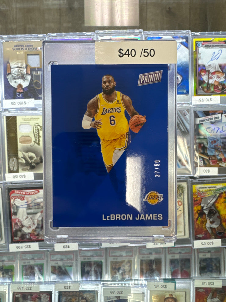 Panini Fathers Day Lebron James Blue /50 