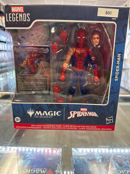 Marvel Legends x Magic the Gathering Spectacular Spider Man Promo