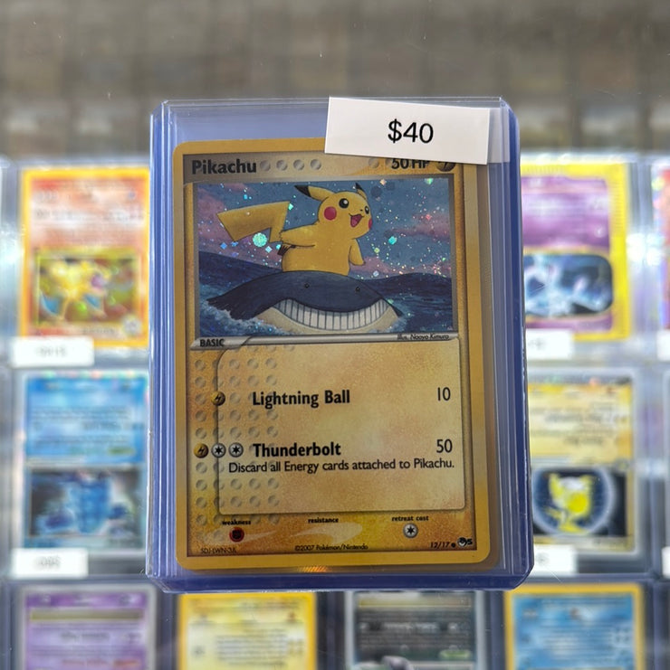 Pokémon Pikachu Holo 12/17