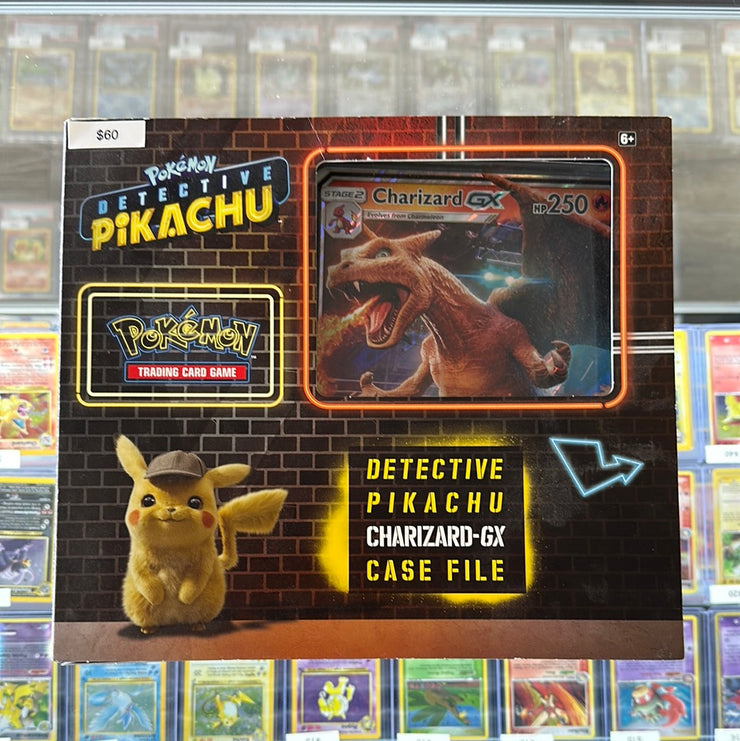 Pokémon Detective Pikachu Charizard GX Box