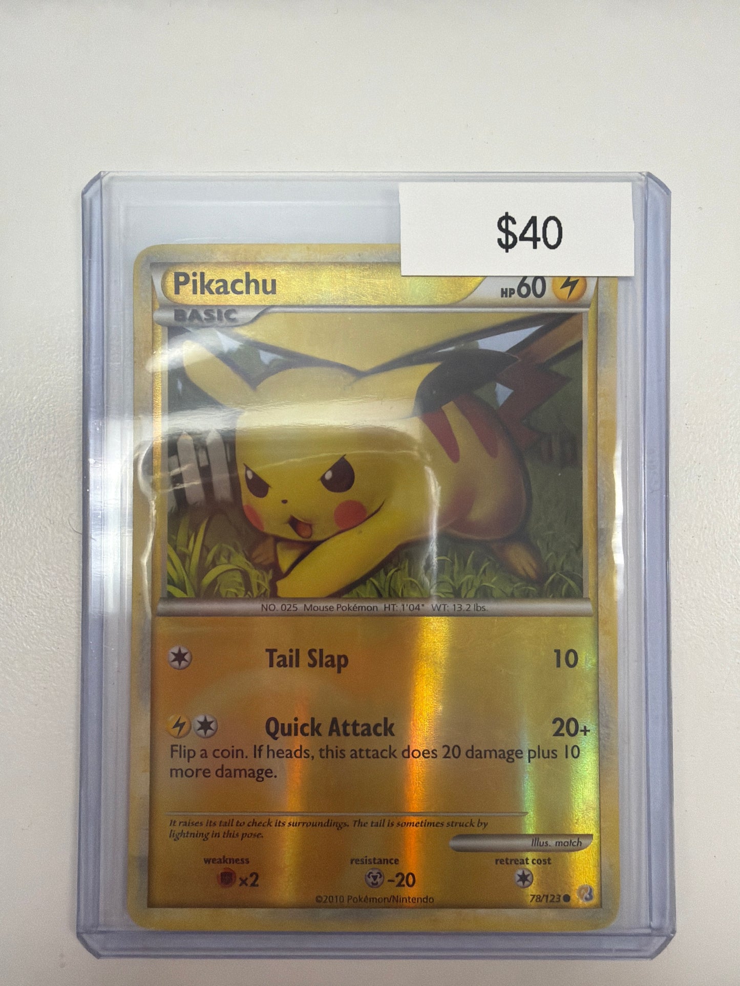 Pokemon Pikachu 78/123