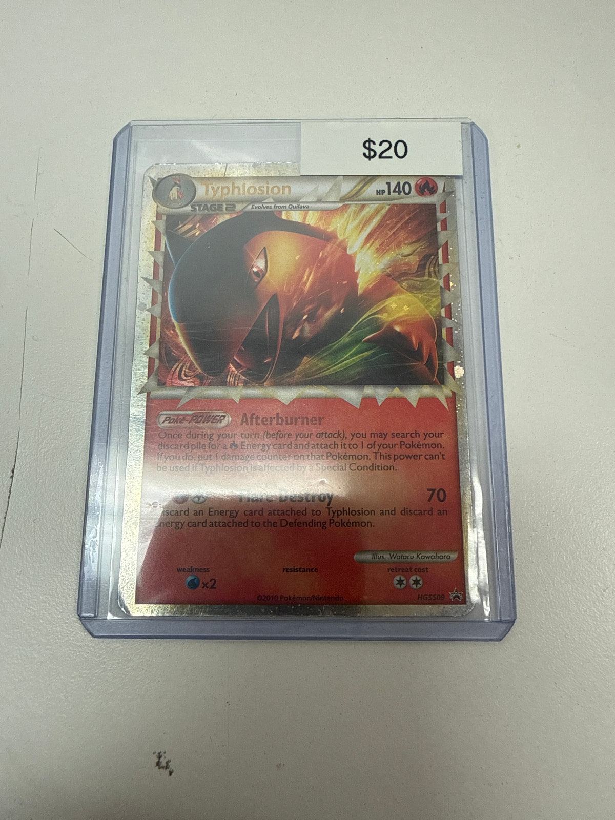 Pokemon Typhlosion Prime #hgss09