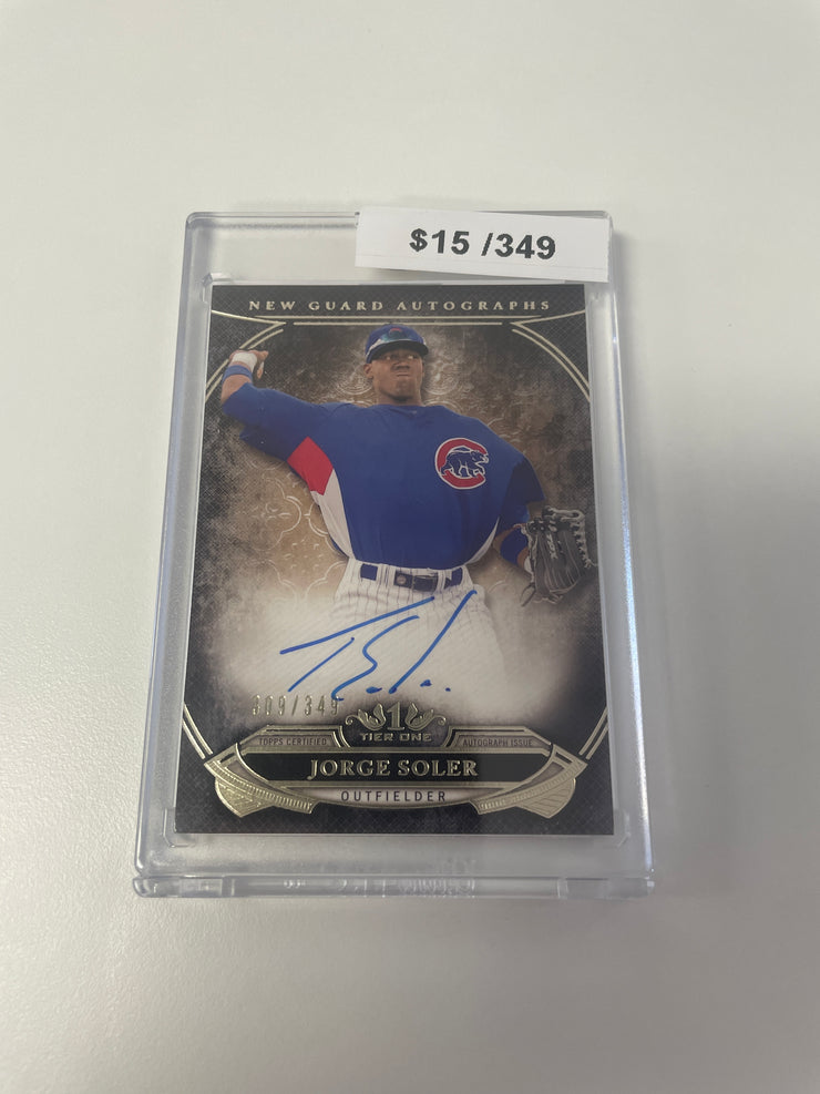 2015 Tier One Jorge Soler Auto /349 