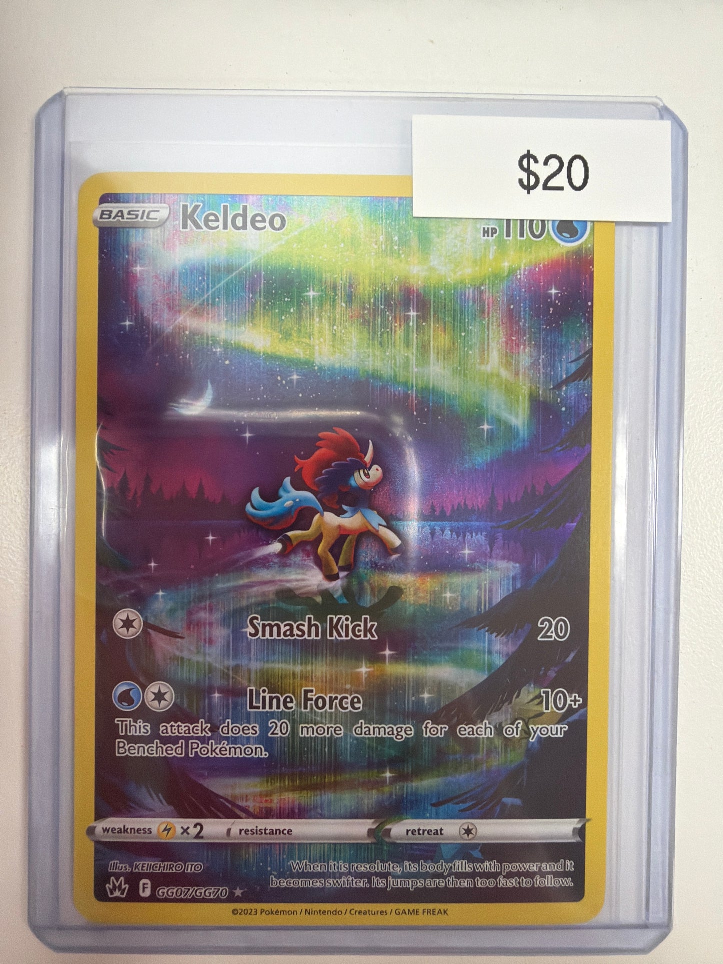 Pokemon Keldeo GG07/GG70