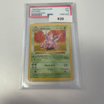 1999 Pokemon Nidorino Shadowless #37/102 PSA 7