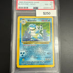 Pokémon Base Set Blastoise 2 PSA 8