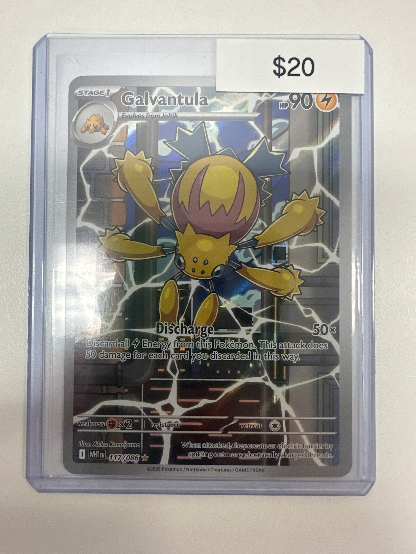 Pokemon White Flare Galvantua 117/086