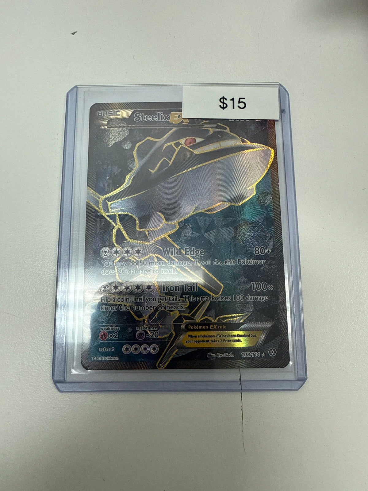 Pokemon Steelix Ex #108/114