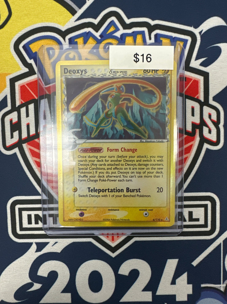 Pokemon Deoxys Delta Species Holo 6/110