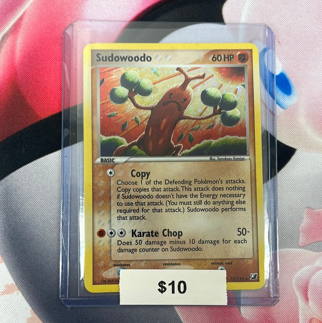 Pokémon Sudowoodo Unseen Forces Holo 15/115