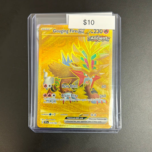 Pokémon Gouging Fire EX 214/162
