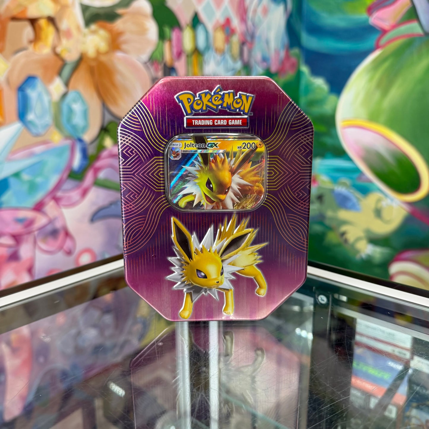 Pokemon 2019 Jolteon GX Tin