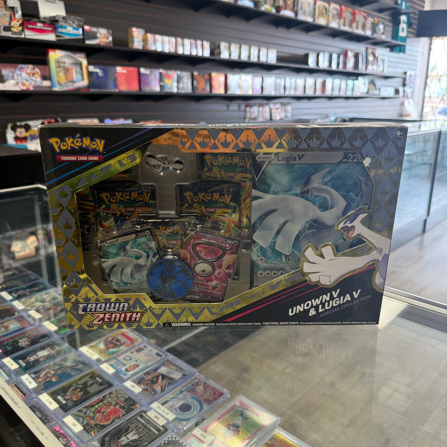 Pokémon Lugia Unown & Lugia V Special Collection Crown Zenith