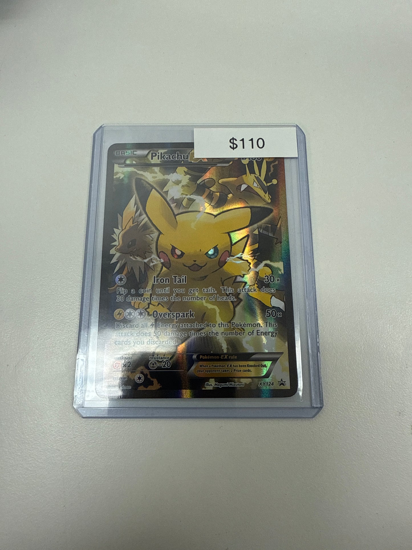 how much is a pikachu ex pokemon card worth Pokémon Pikachu Ex XY124 – Grail Collectibles AZ