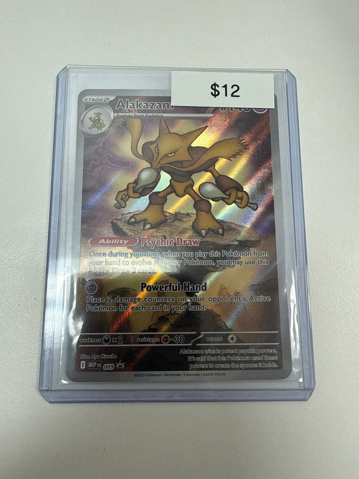 Pokemon Alakazam BSP #009