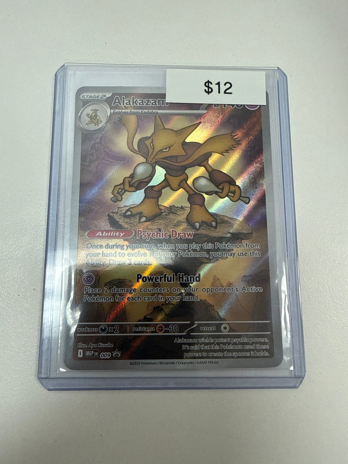 Pokemon Alakazam BSP #009