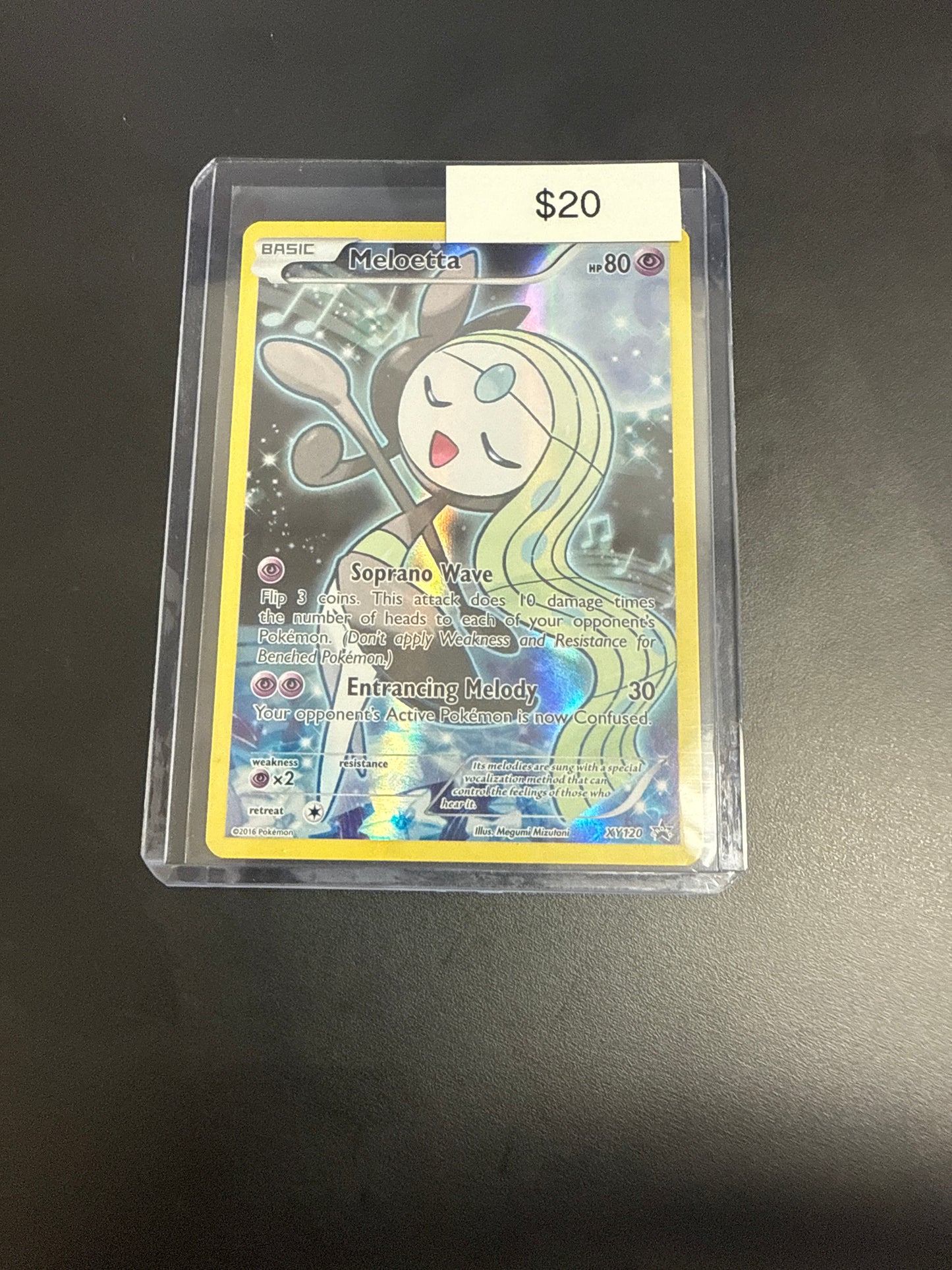 Pokemon Meloetta BSP #xy120